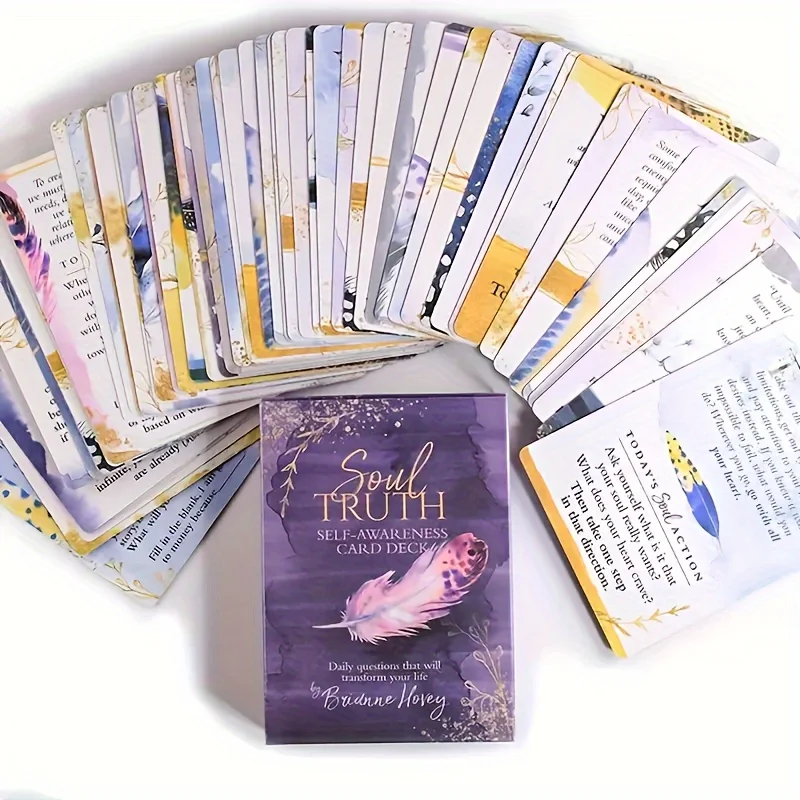 Soul truth self-awareness tarot card