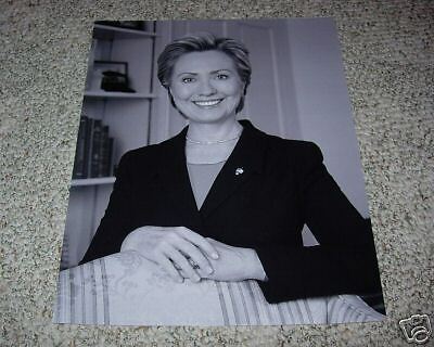 Hillary Clinton Senator 11x14 Promo Campaign Photo Poster painting #2