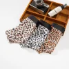 Men's Ultra-thin Mesh Ice Silk Sexy Leopard Print Boxer Briefs