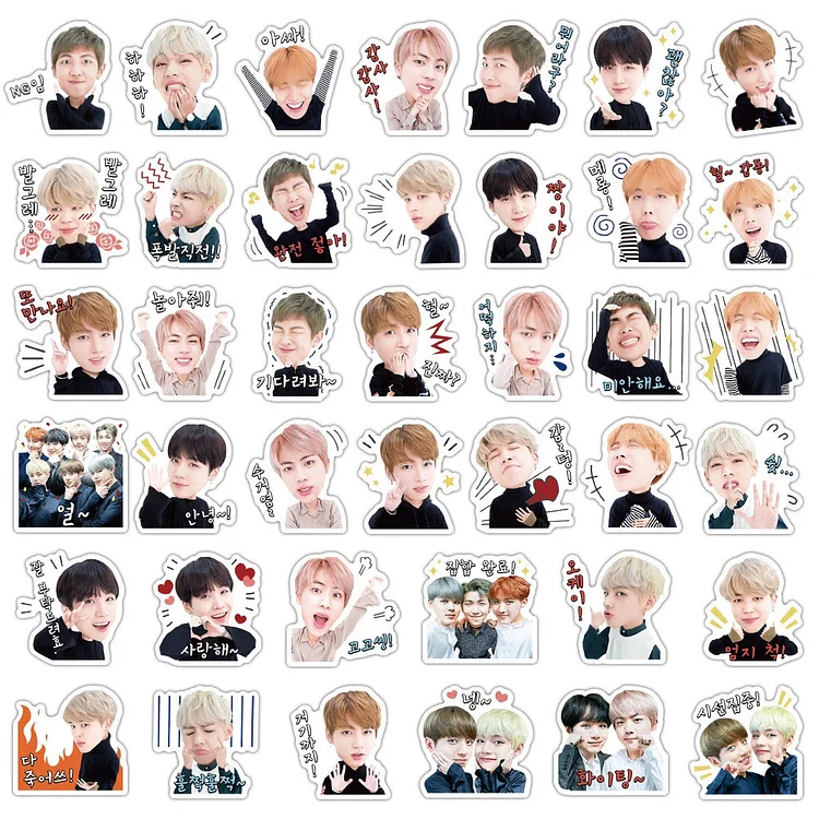 BTS Stickers, BTS merch, BTS Store, BT21 Store
