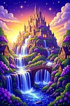 Luxury AB Velvet Diamond Painting Kit - Scenery