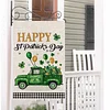 DIY Diamong Painting Double Sided Drills Garden Flags Outdoor Decor Holiday Garden Decorations Kit(St Patrick's Day)