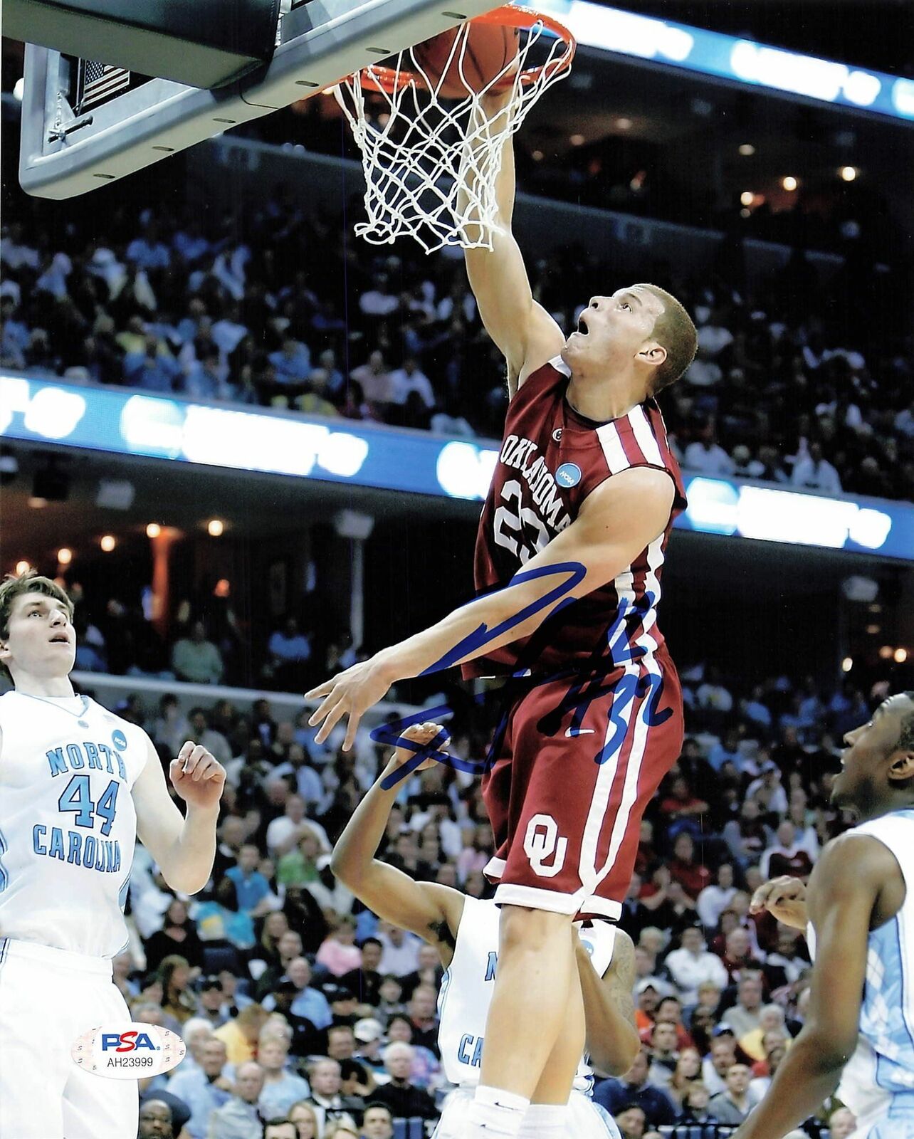 Blake Griffin signed 8x10 Photo Poster painting PSA/DNA Oklahoma Sooners Autographed Pistons