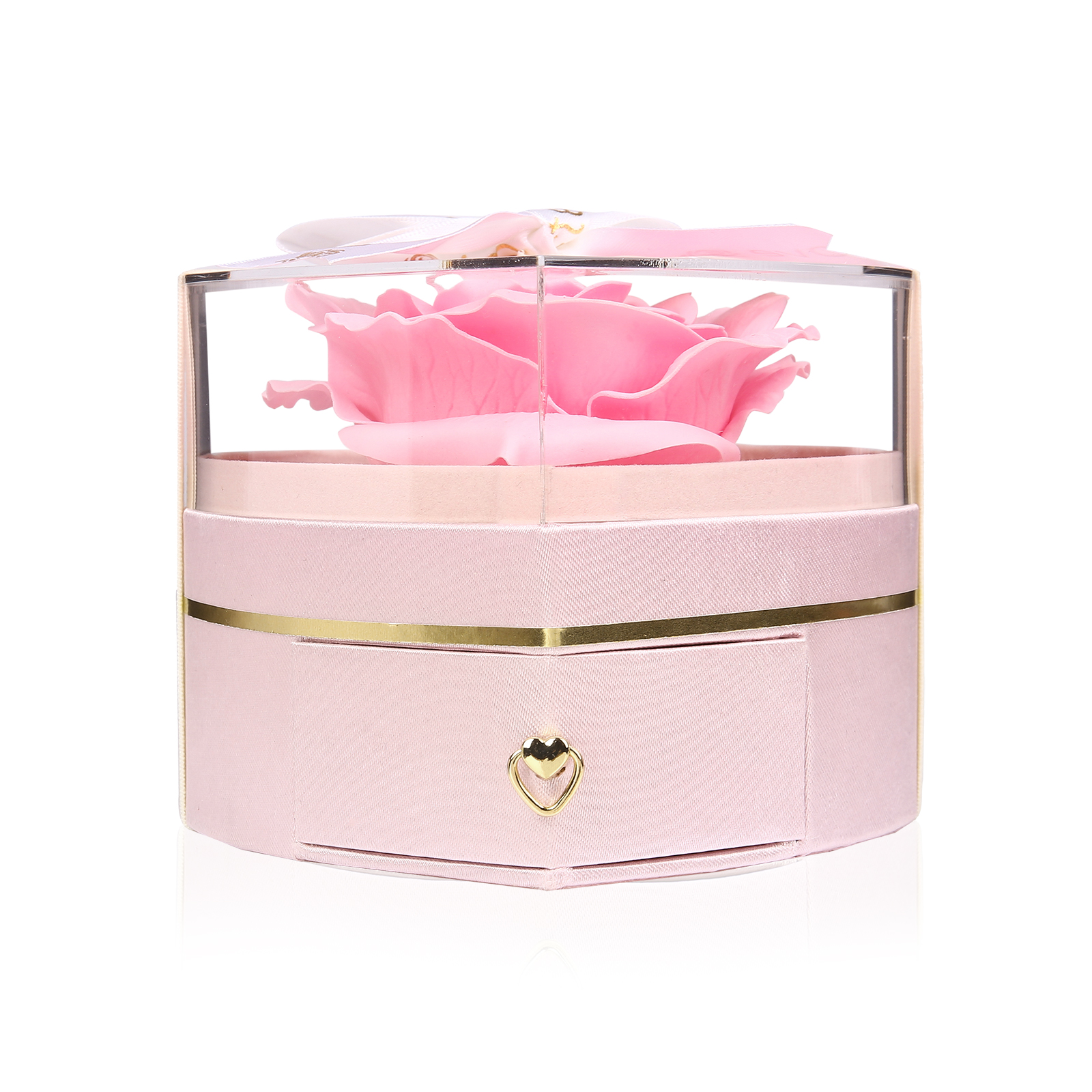 Rose Exquisite Jewelry Box Storage Box Valentine's Day Gift Packaging Box