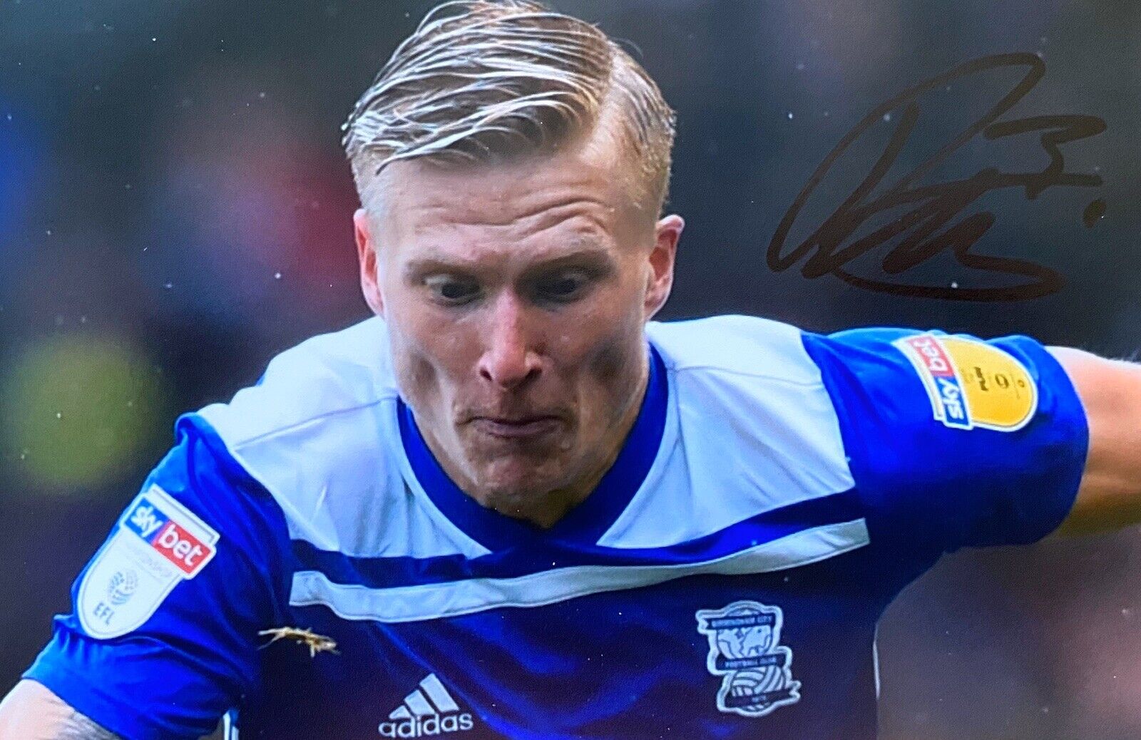 Kristian Pedersen Genuine Hand Signed 6X4 Photo Poster painting - Birmingham City 2