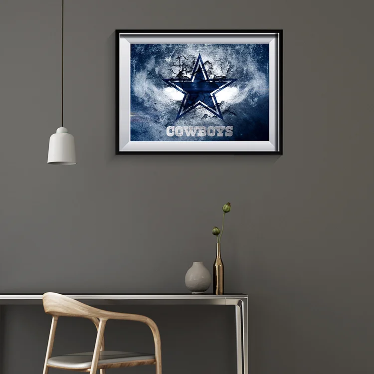 Dallas Cowboys Logo - 5D Diamond Painting 