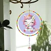 DIY Unicorn Suncatcher Diamond Painting Hanging Pendant