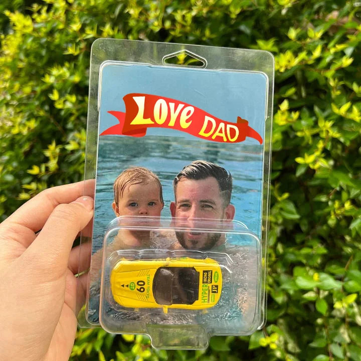 Loveyoufancy Personalized Dad's Toy Dream Car Packaging