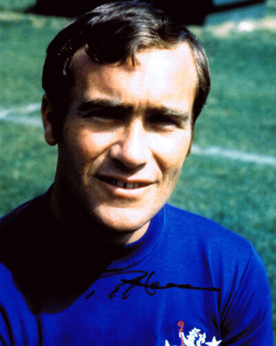 Chopper Ron Harris HAND SIGNED Chelsea 10x8 Photo Poster painting AFTAL