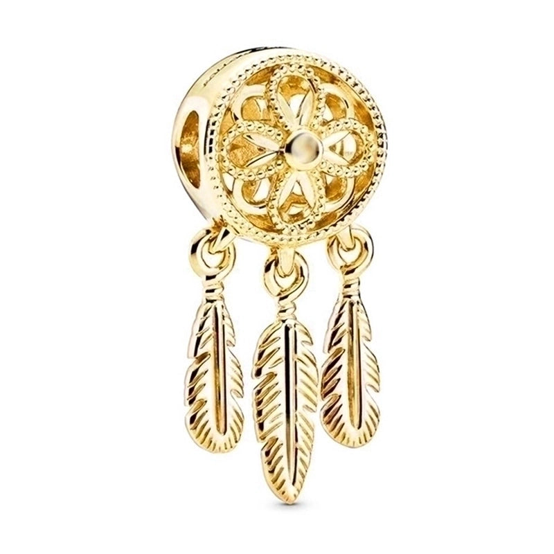 1 PC/Package Metal Rhinestones Plating Inlay Polished Pendant Beads Spacer Bars