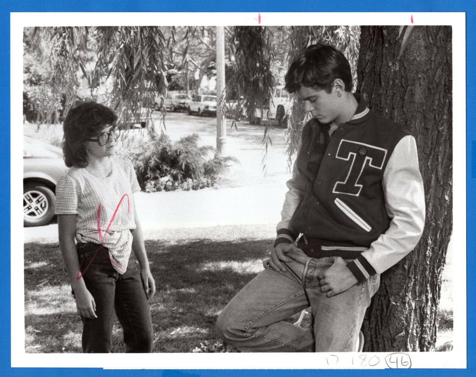 LOUANNE SIROTA C. THOMAS HOWELL 7x9 Vintage Promo Press Photo Poster painting TWO MARIAGES 1983