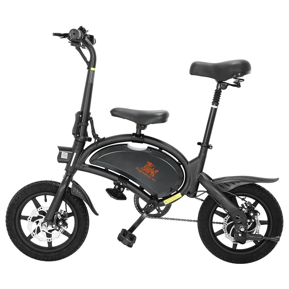 KUGOO KIRIN B2(KIRIN V1) Bicicletta elettrica pieghevole 14 "Pneumatici pneumatici 400 W Supporto app motore Max 45 km/h