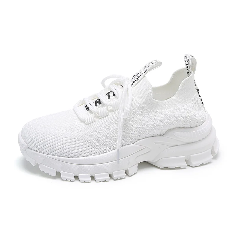 Churchf Churchf Breathable Coconut Shoes Women's Spring 2024 New Fashion Sports Casual Shoes Platform Platform Running Women's Shoes