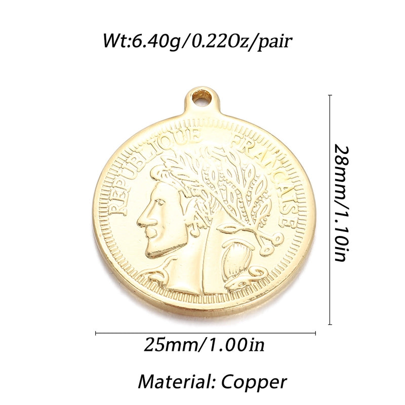 1 Piece 15*13mm Copper Letter Heart Shape Pendant Chain Jewelry Accessories