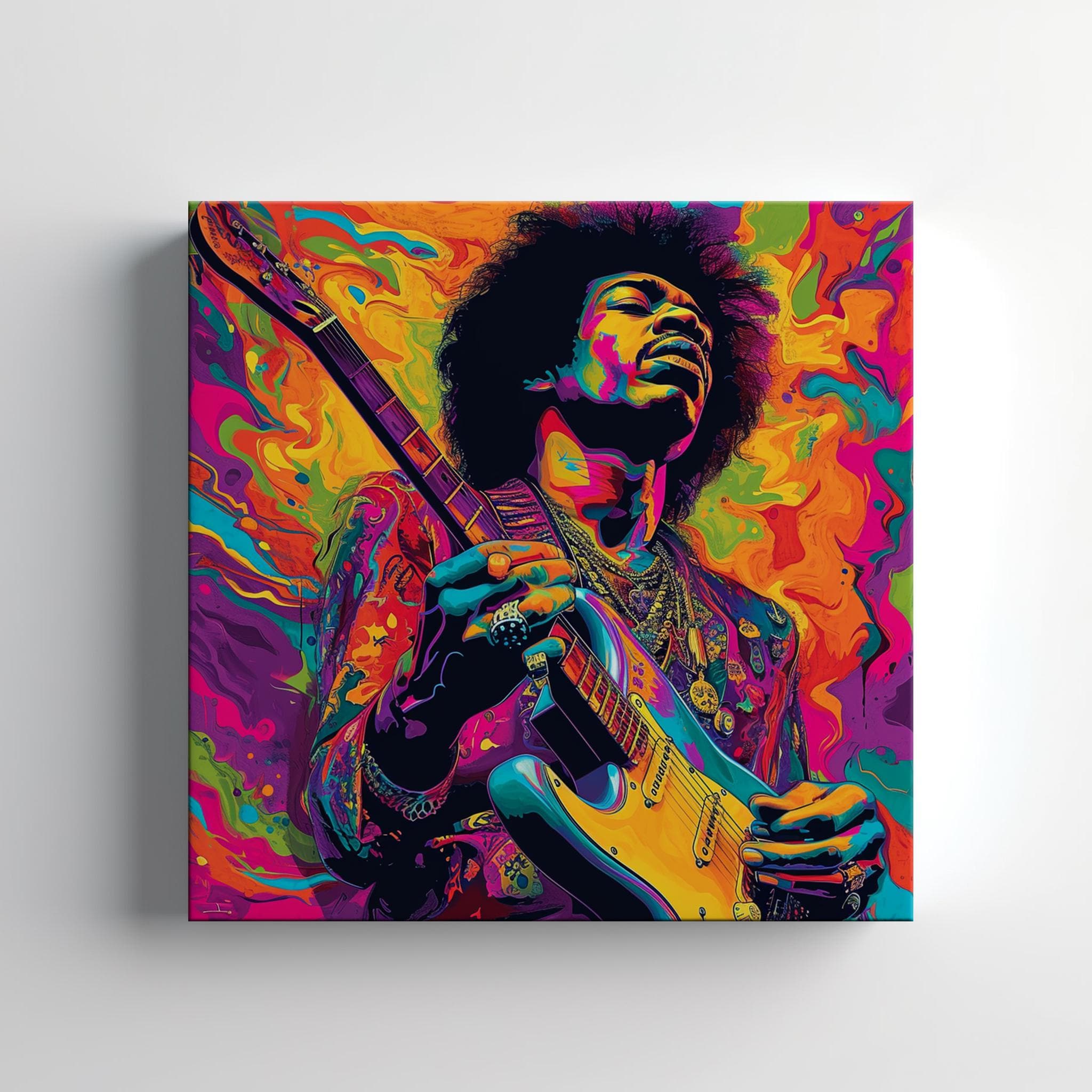 Jimi Hendrix Modern Canvas Wall Art 