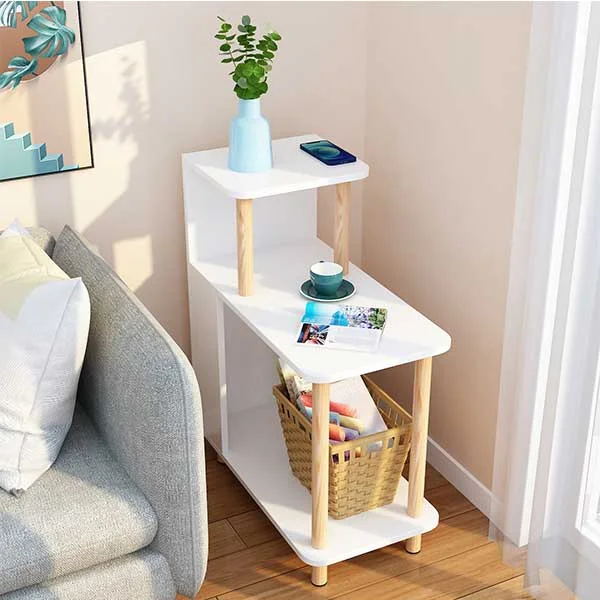GLVEE Light Luxury Sofa Side Table