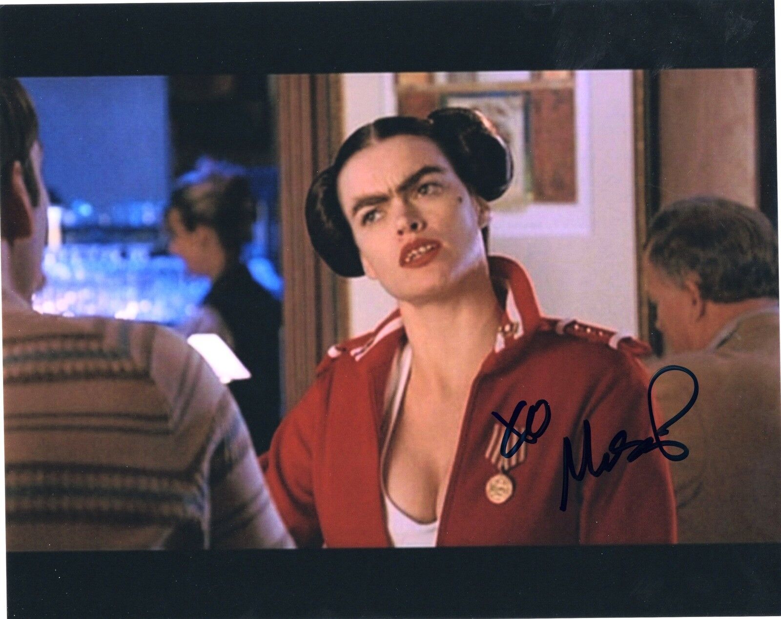 Missi Pyle signed 8x10 Photo Poster painting w/COA Dodgeball Movie Fran #1