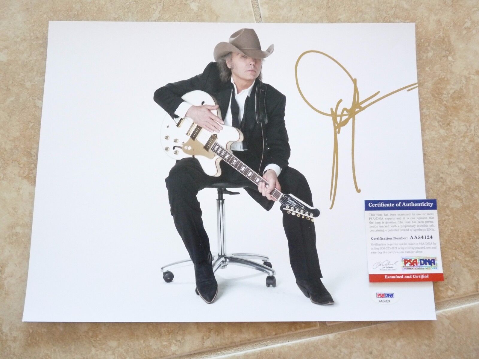 Dwight Yoakam Sexy Country Signed Autographed 11x14 Photo Poster painting PSA Certified #6 F5