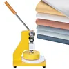 [US Local Warehouse] Circle Sampler Cutter for Film Paper Cloth 90x8MM Die Cutting Machine Manual Round Sample GSM Cut Machine for Fabric Rubber Leather Carpet Paper Foam