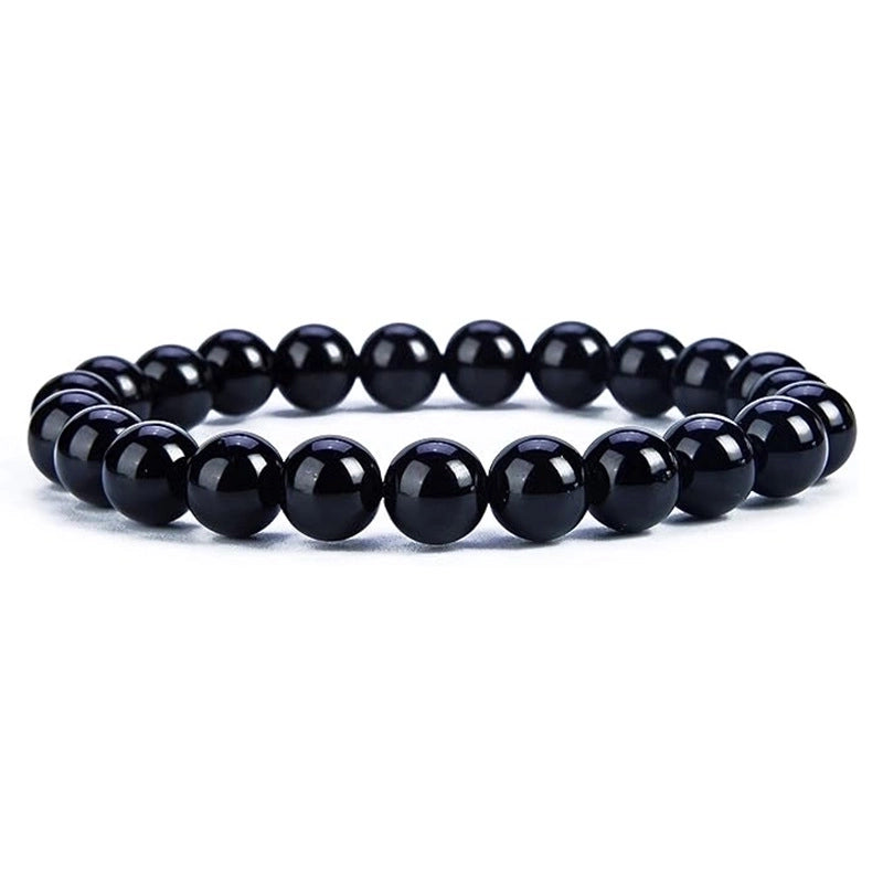 Minimalist Classic Style Round Natural Stone Bracelets In Bulk