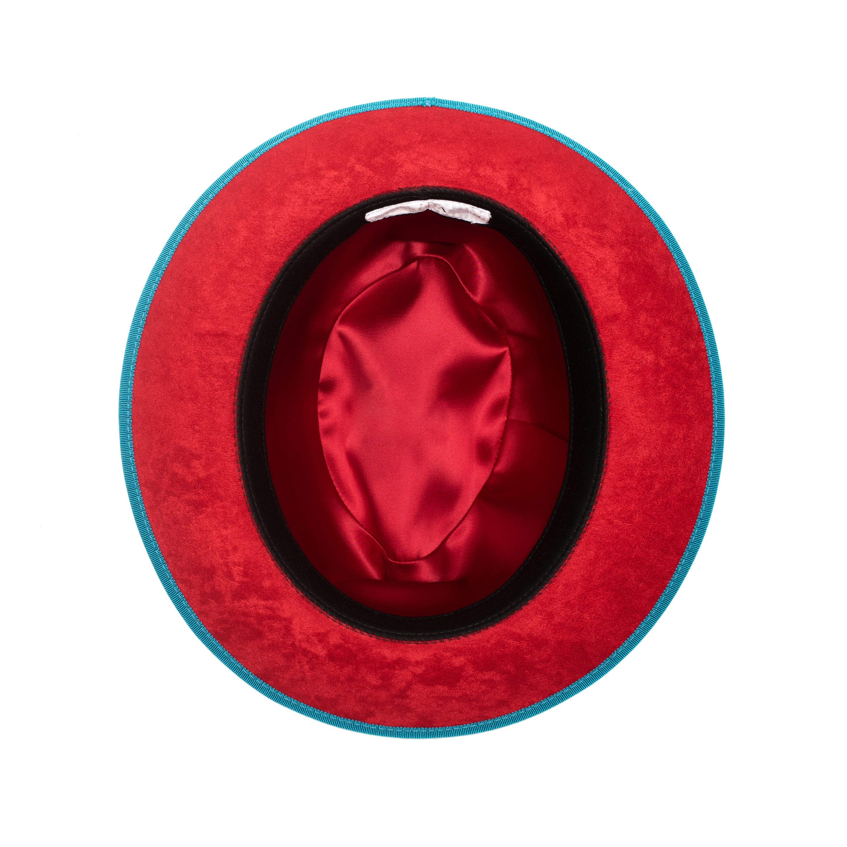 Classic Center-creased Fedora-King (Ocean Blue)