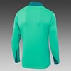 Joyfball 2024/2025 Portugal Half-Pull Training Suit Royal Green Football Shirt