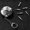 Screwdriver Set Mini Multifunction Folding Tool Portable EDC Repair Tool with Key Ring Small Screwdr