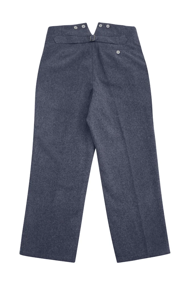   Luftwaffe German M1935 Blue Grey Wool Trousers German-Uniform