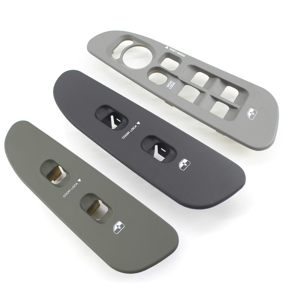 

Door Window Switch Bezel for Dodge Ram 1500 2500 3500 Truck 2002-2005 LHD, Black, 501 Original
