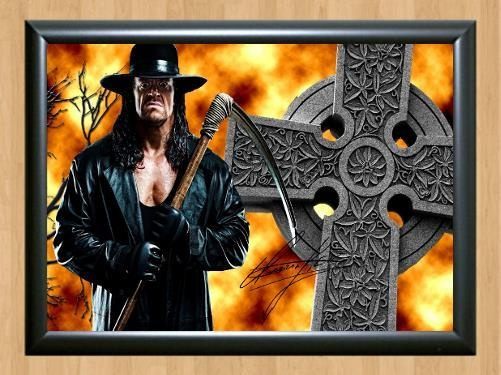 The Undertaker  Signed Autographed Photo Poster painting Poster Print Memorabilia A4 Size