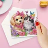 6Pcs Chat Chien-5D Bricolage Artisanat