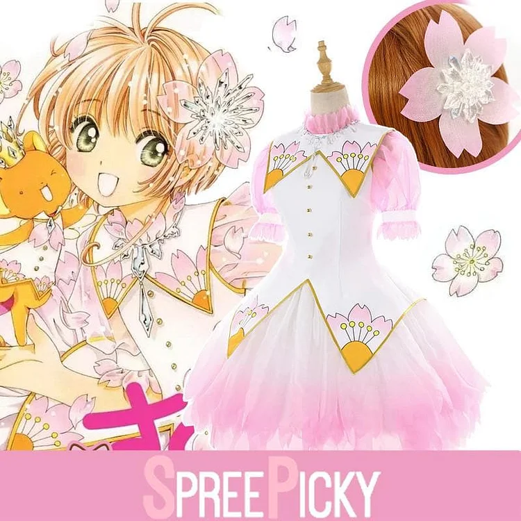Cardcaptor Sakura Blossom Cosplay Dress SP1711538