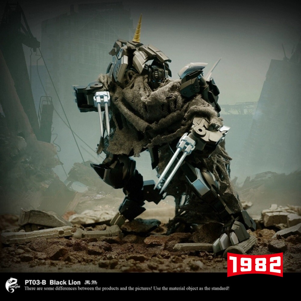 Pangu toys PT-03B dark Leo Prime Mini Children deformable model action figure