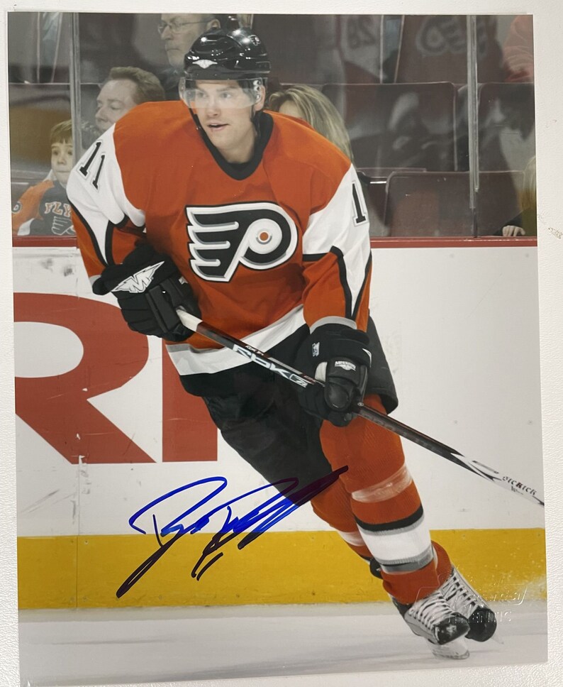 Ryan Potulny Signed Autographed Glossy 8x10 Photo Poster painting Philadelphia Flyers - COA Matching Holograms