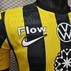 Joyfball 2025/2026 Player Version Ittihad Home Football Jersey（The player version jersey is a bit tight, please pay attention to the size selection）