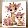 DIY Special Shaped Drill Diamond Painting Kit Framed - Giraffe