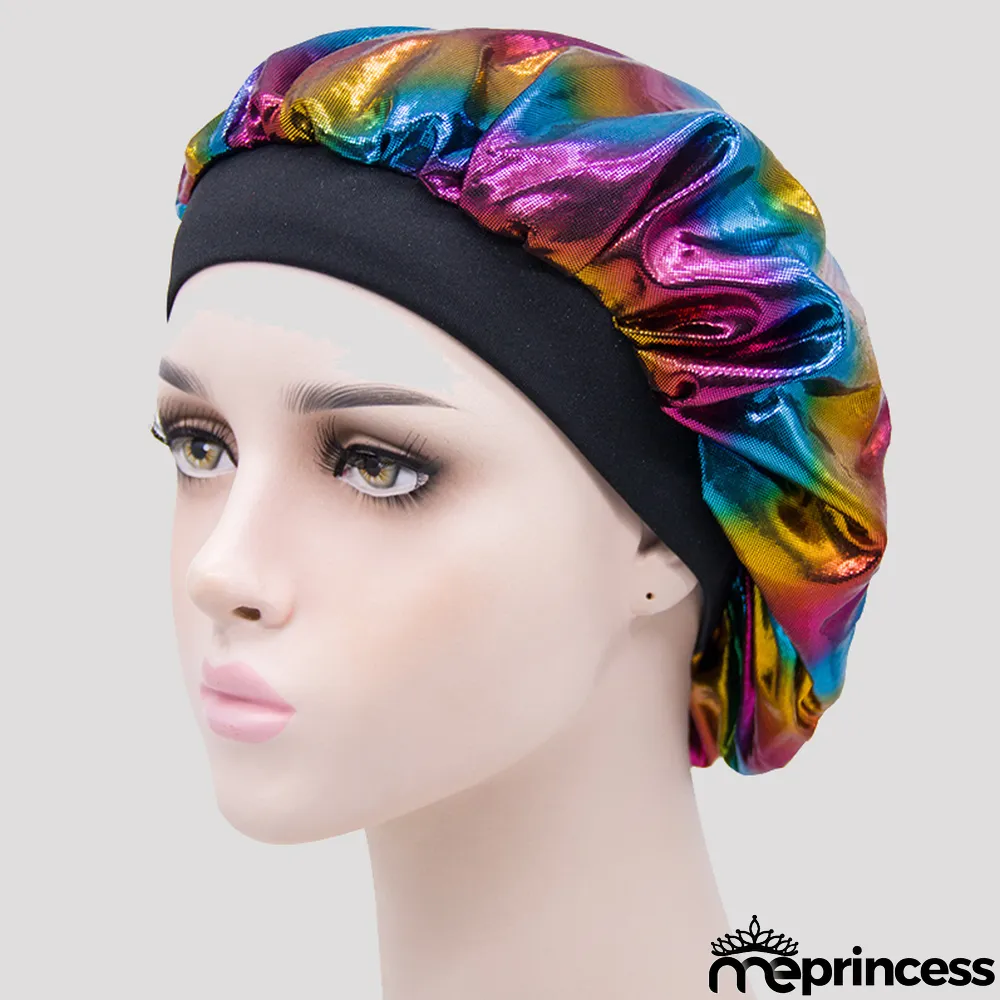 Blue Casual Living Print Patchwork Hat