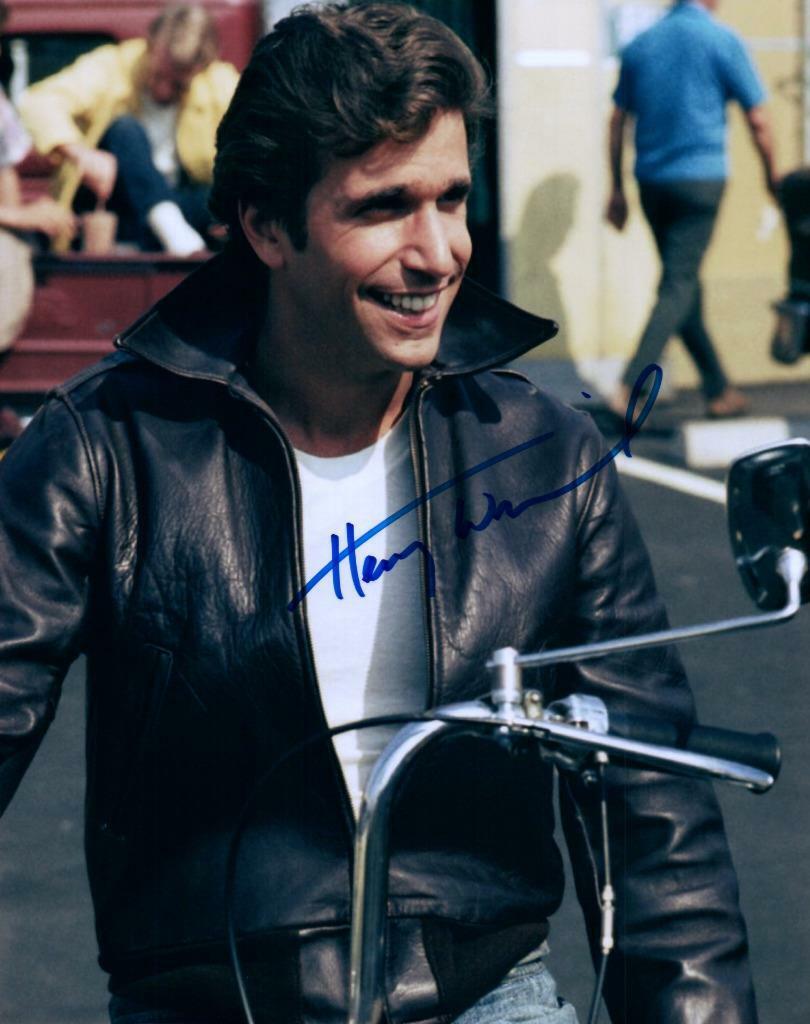 Henry Winkler signed 8x10 Picture autographed Photo Poster painting with COA