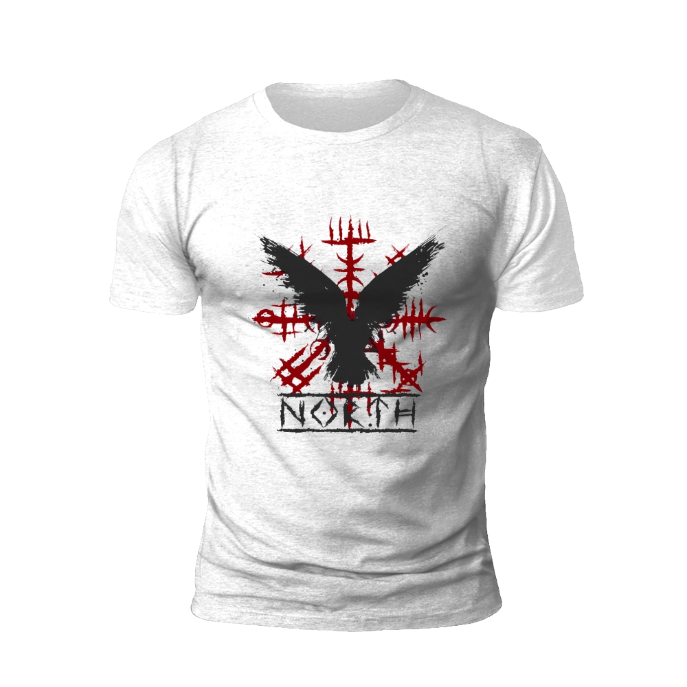 Norse Power: Raven and Sword T-Shirt