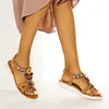 Gioiacombo&trade; Nuovi sandali traspiranti con perline boho estivi