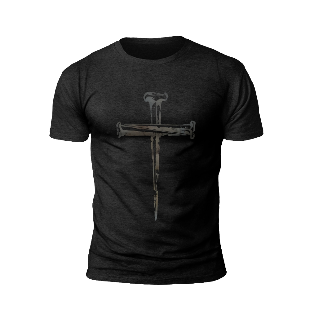 Sword and Cross Graphic T-shirt