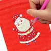 DIY Diamond Christmas Decoration | Santa Claus | Gift BagChristmas