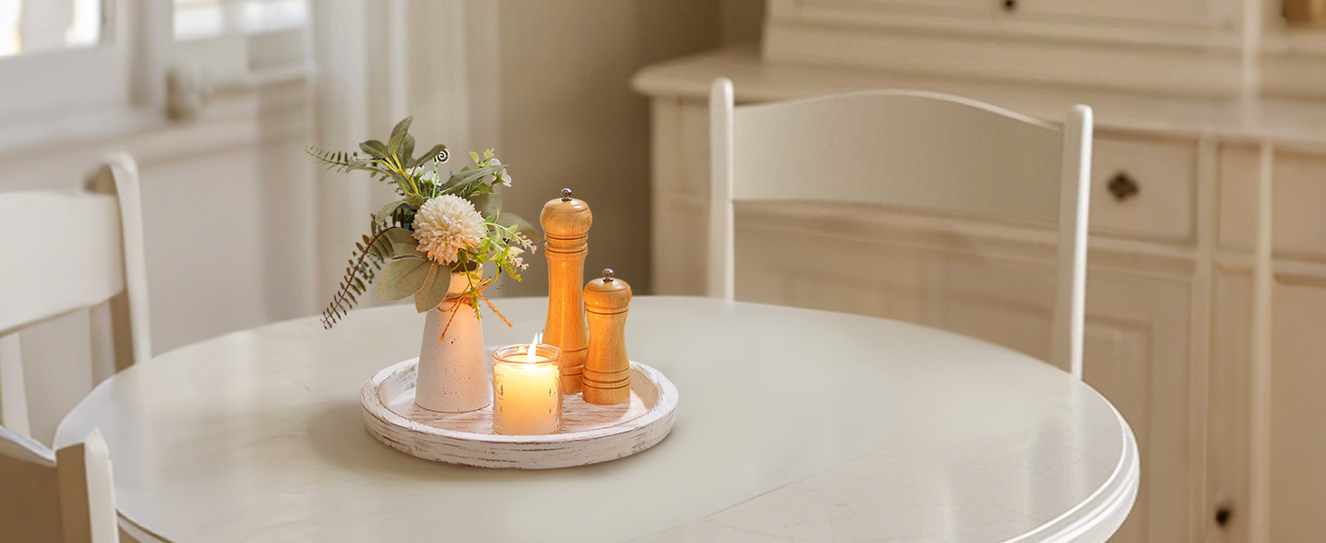 round decorative tray