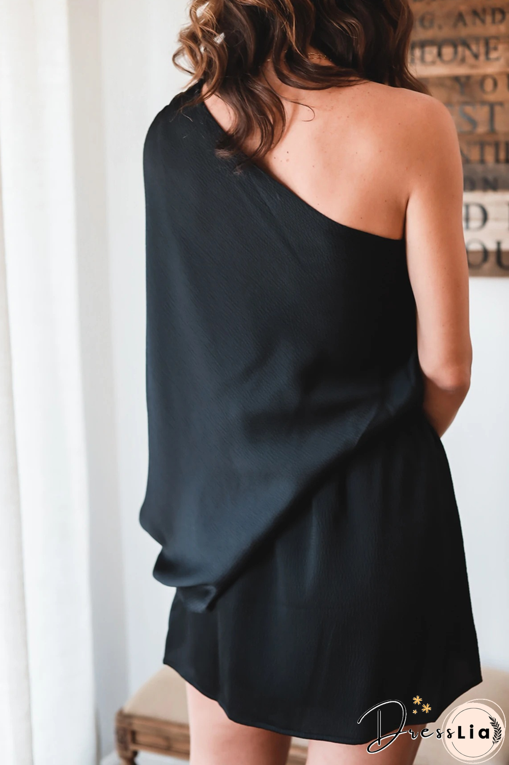 KarliDress Side To Side One Shoulder Statement Dress P12755