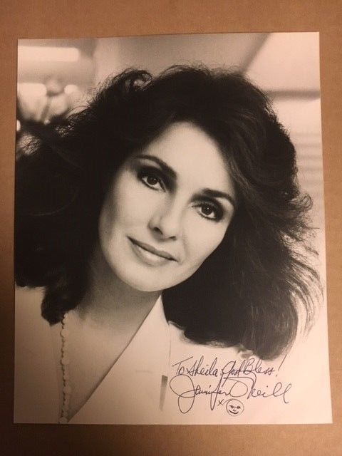 Jennifer O'Neill Lovely 8x10 Signed Photo Poster painting COA**