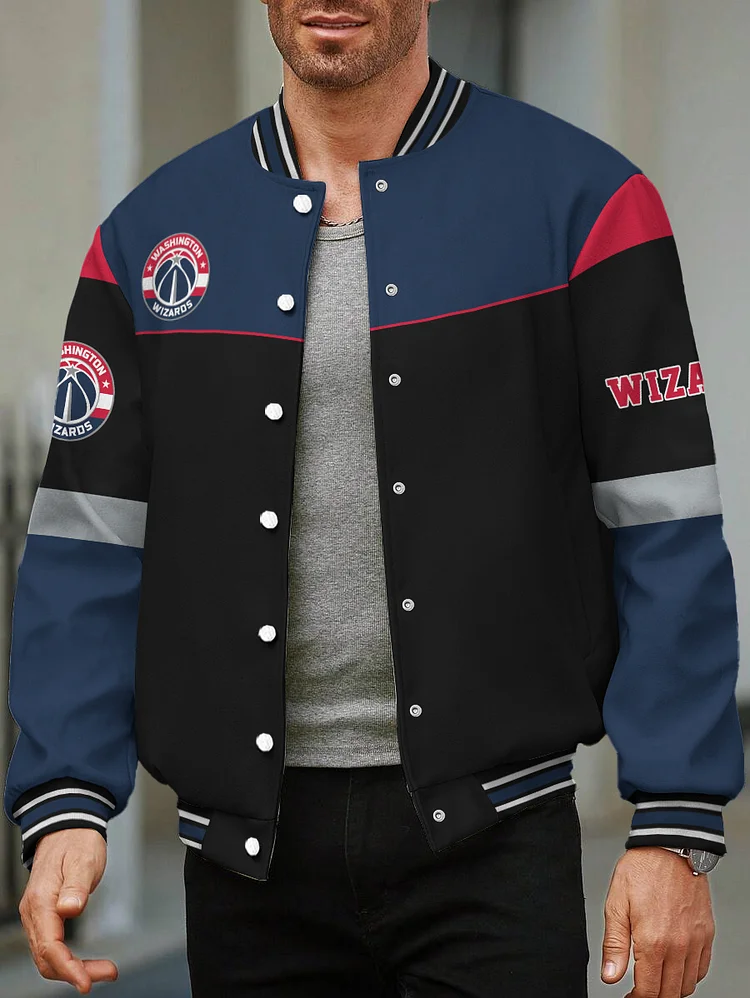 Washington Wizards Limited Edition Full-Snap Casual Jacket