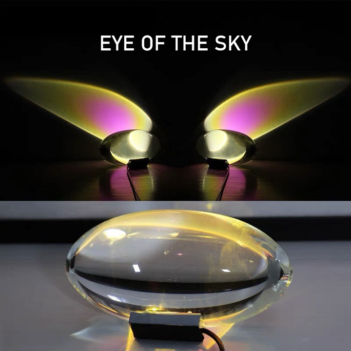 Crystal Sunset Projection Lamp - Eye Of The Sky Night Lamp