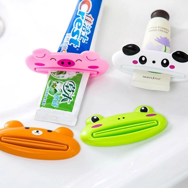 Minimalist Classic Style Animal Plastic Toothpaste Dispenser Toothpaste Dispenser