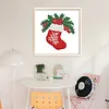 Christmas Stockings-11CT Stamped Cross Stitch 20*20cm/7.87*7.87in tapestrymarket