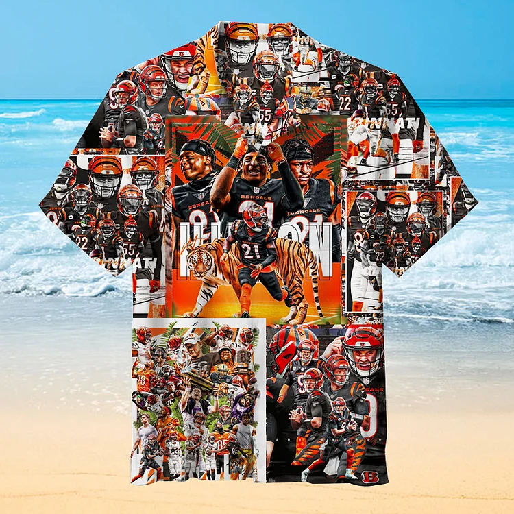 Cincinnati Bengals | Unisex Hawaiian Shirt